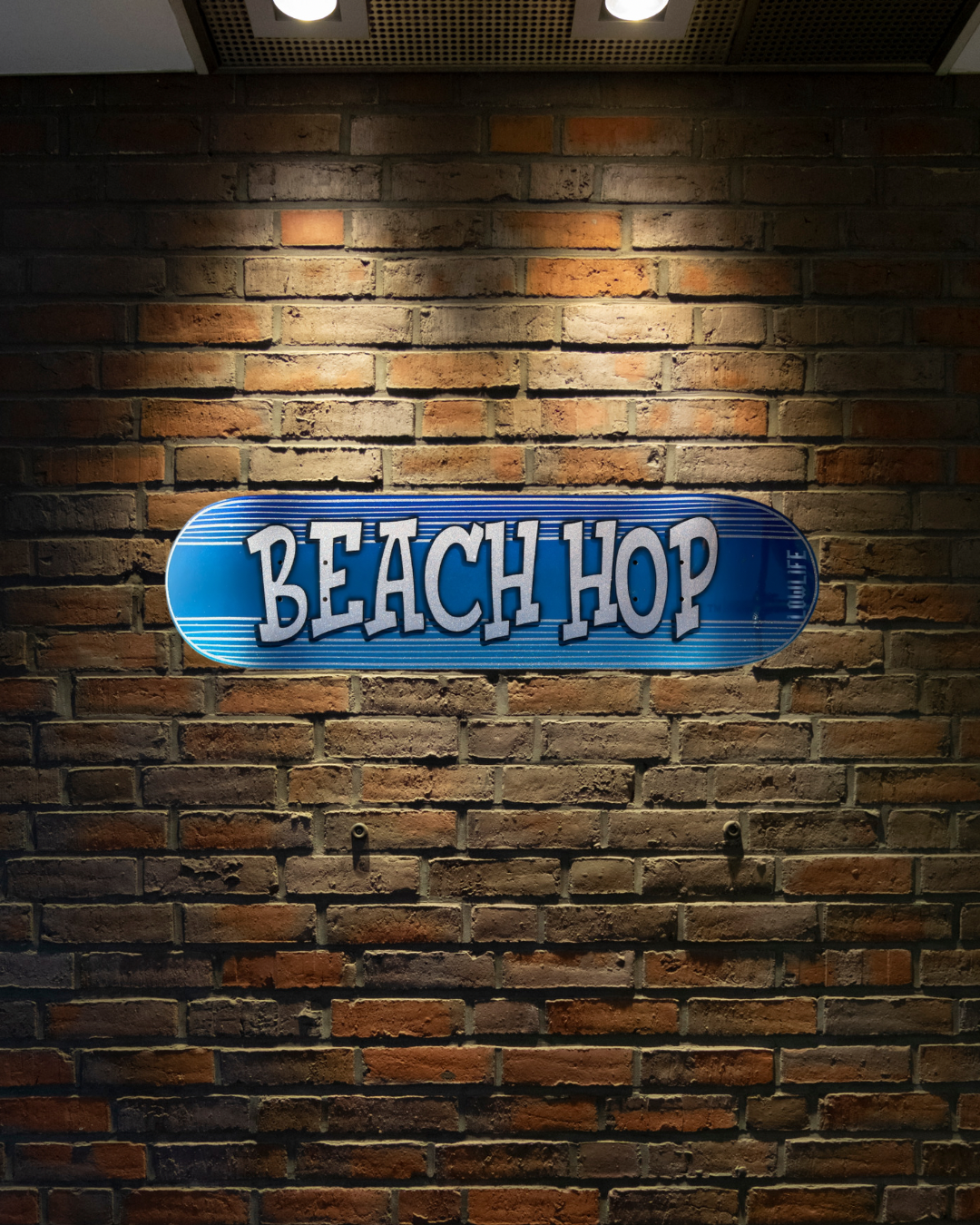 Custom Painted Beach Hop Board