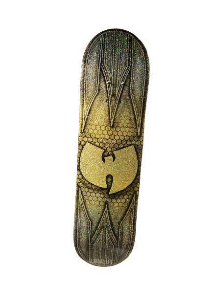 Kustom Painted Gold Wu Tang Deck