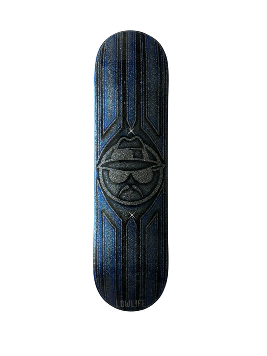 Kustom Painted Blue Lowrider Board