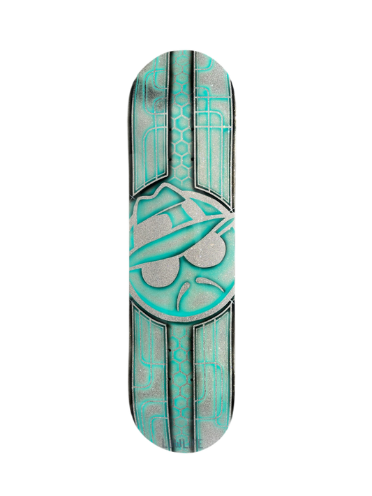 Teal Lowrider Kustom Board