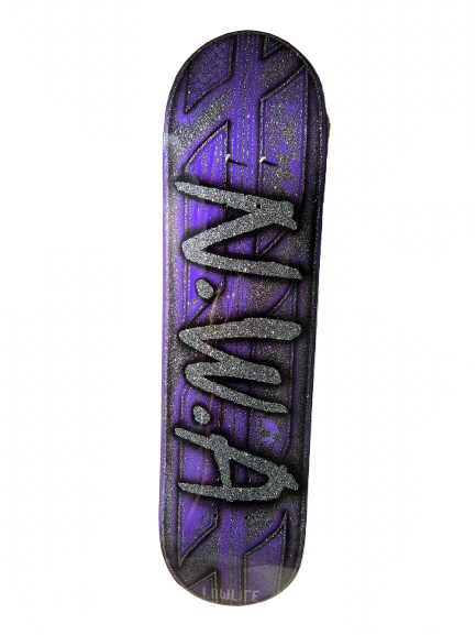 Kustom Painted Purple NWA Deck