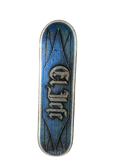 Kustom Painted Blue El Jefe Deck