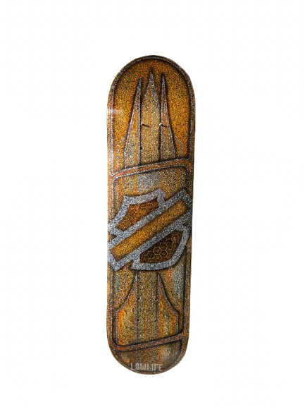Kustom Painted Harley Deck
