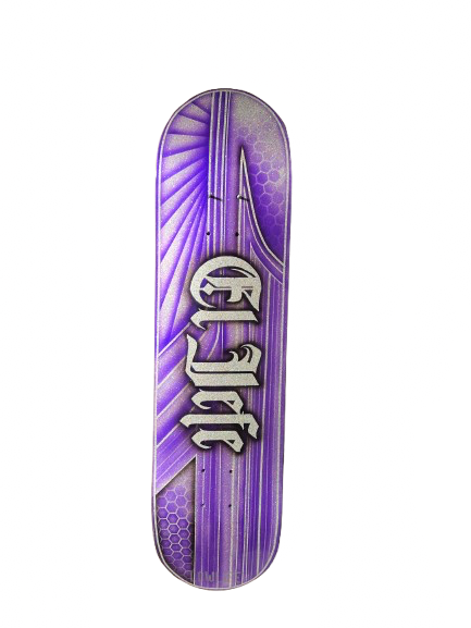 Kustom Painted Purple El Jefe Deck