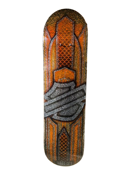 Kustom Painted Harley Deck