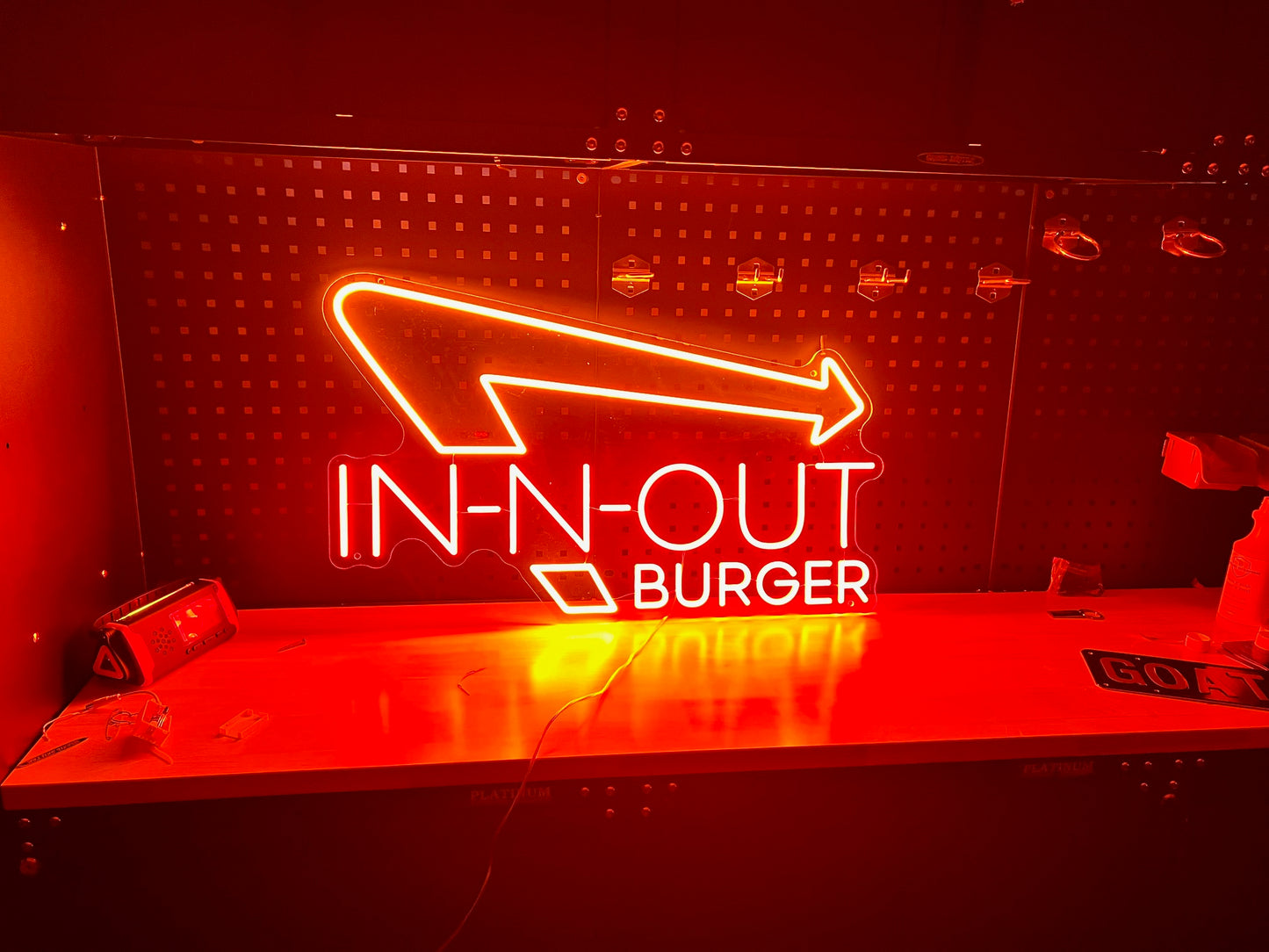 In-N-Out Burger Neon Sign