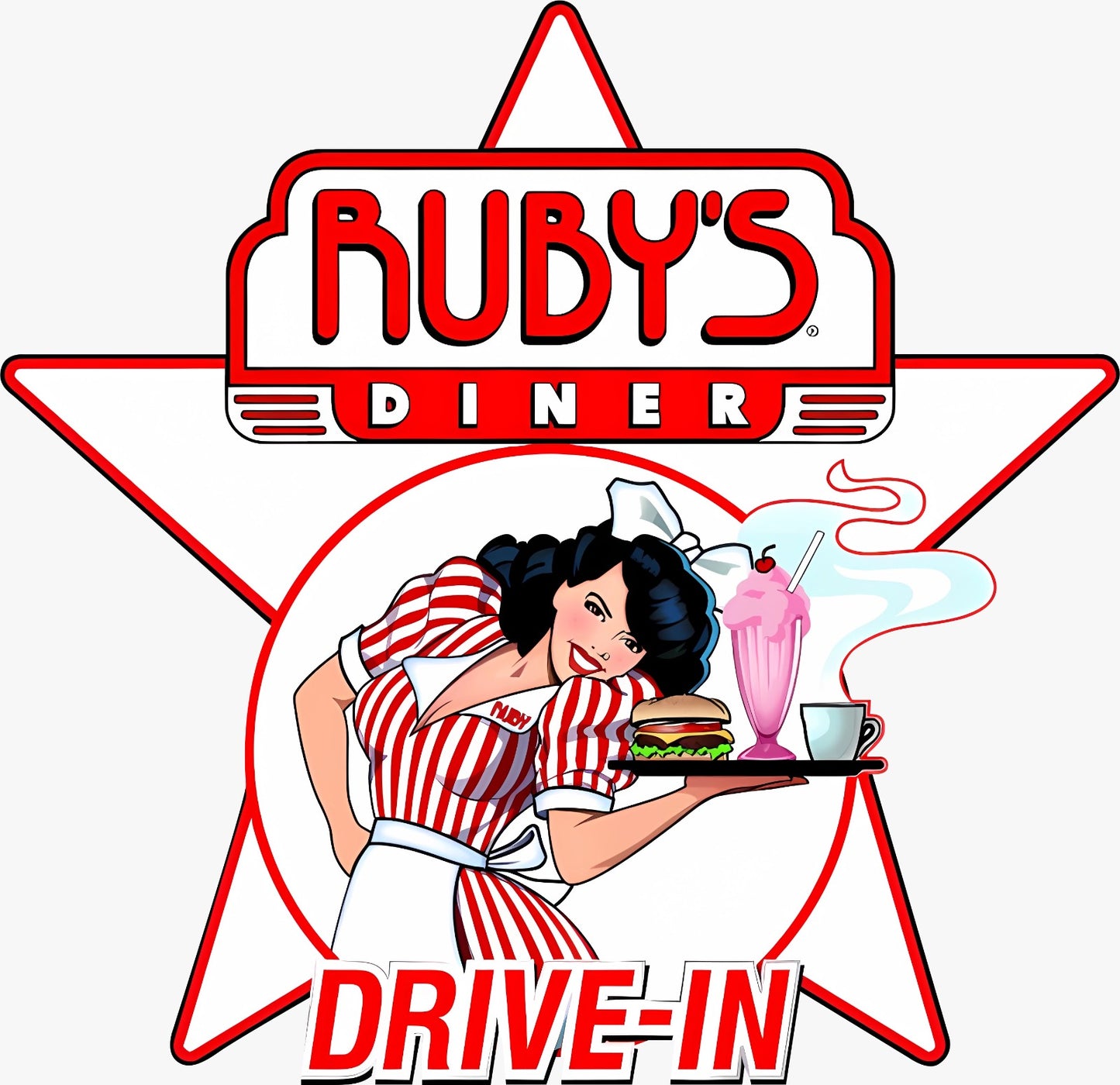 Ruby's Diner "Drive In" Neon Sign