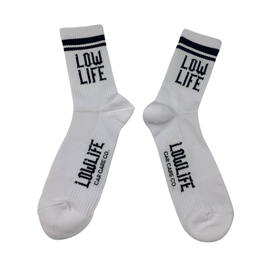 OG Lowlife Socks White