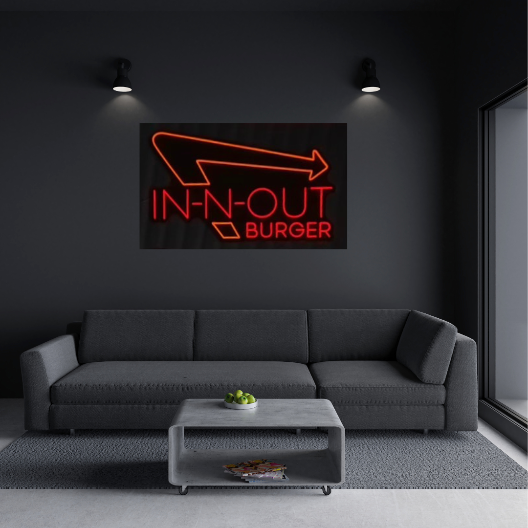 In-N-Out Burger Neon Sign