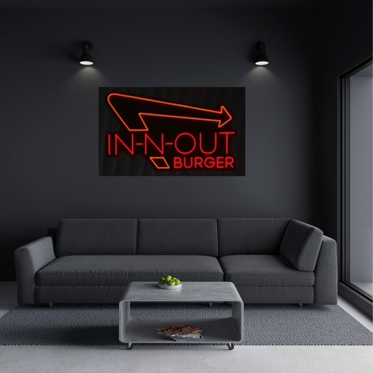 In-N-Out Burger Neon Sign