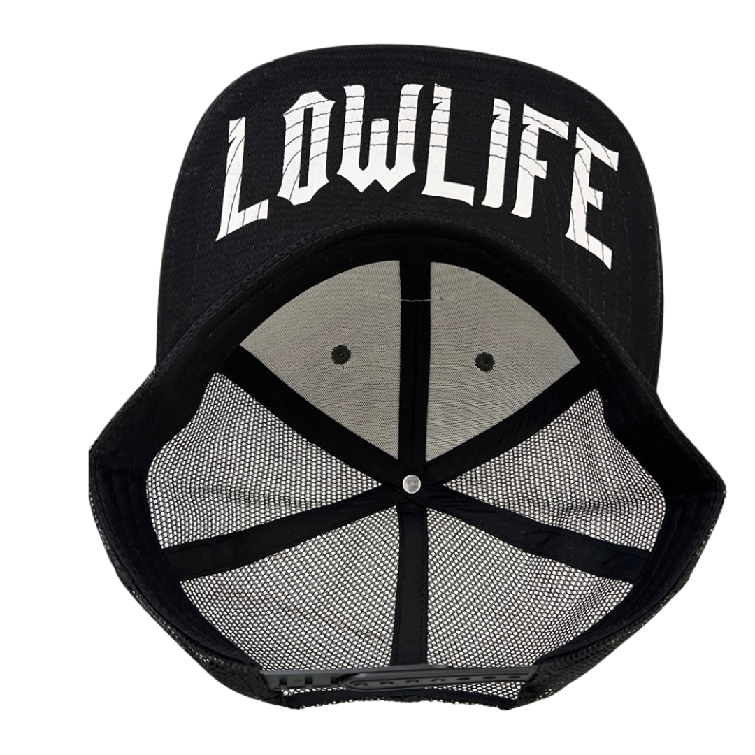 Camo Lowlife Snap Back Hat